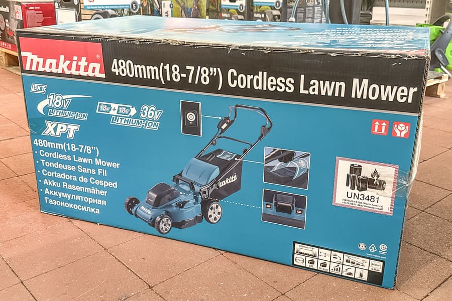 Akku Rasenmäher Makita DLM480CT2